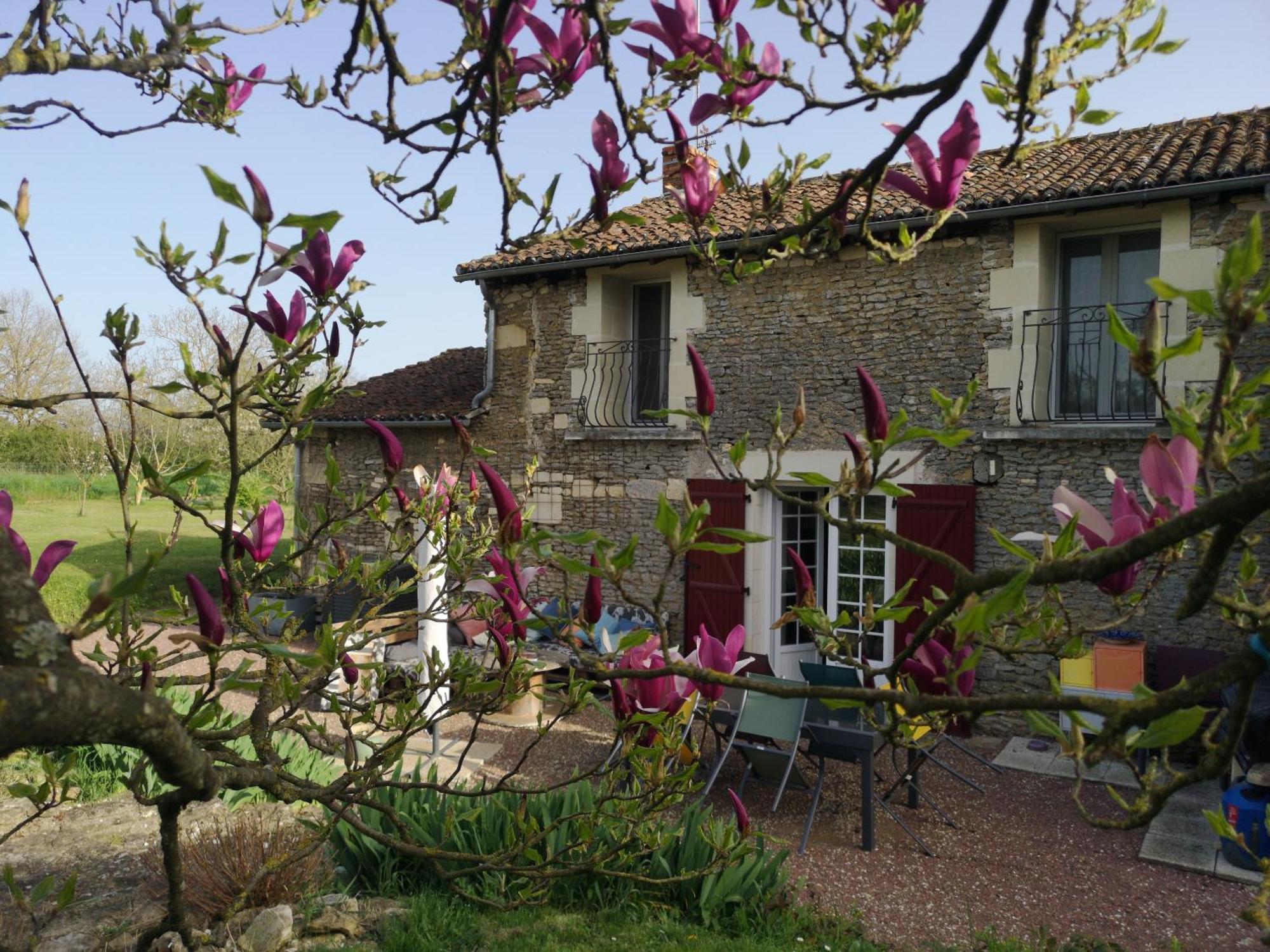 Mouterre-SillyLa Ferme Du Grand Boisアパートメント エクステリア 写真